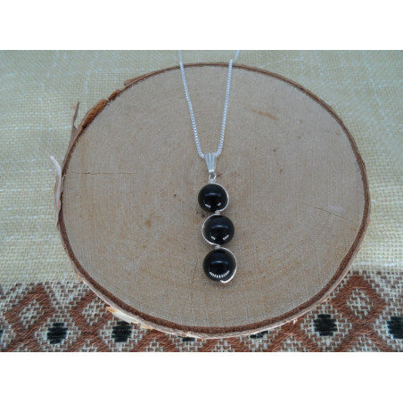 Collier Obsidienne Oeil Céleste