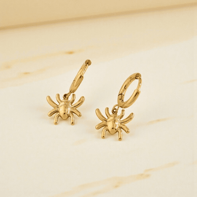 Boucles d&#039;oreilles Arachnéa